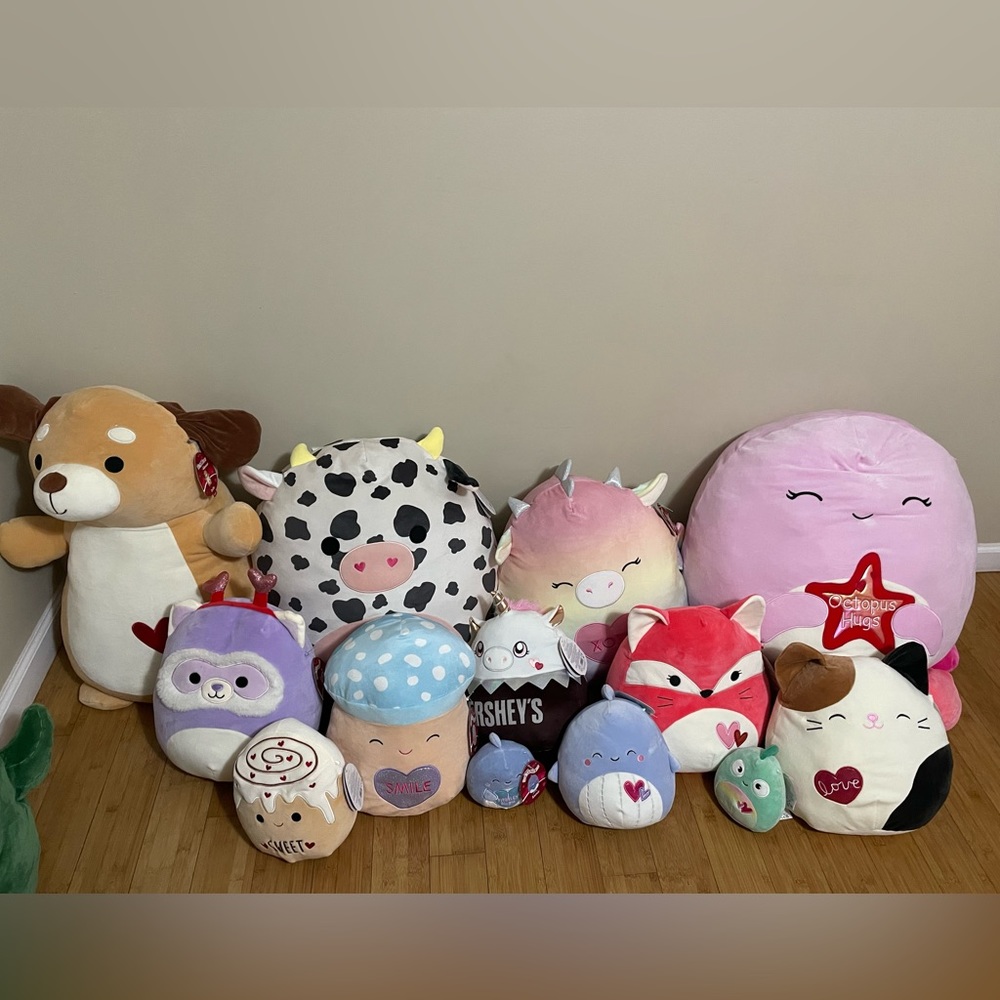 Valentines Day squishmallows for sale!!!